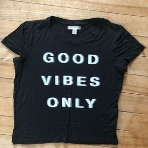 American Eagle Crop Tee